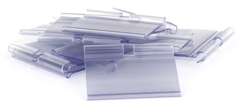 Unbranded stelling prijslabel pvc haak inklik 30x52 ds a 10