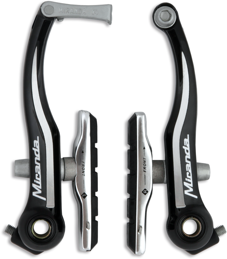 Miranda V-brake Sirius Mat-Zwart Universeel voor of achter