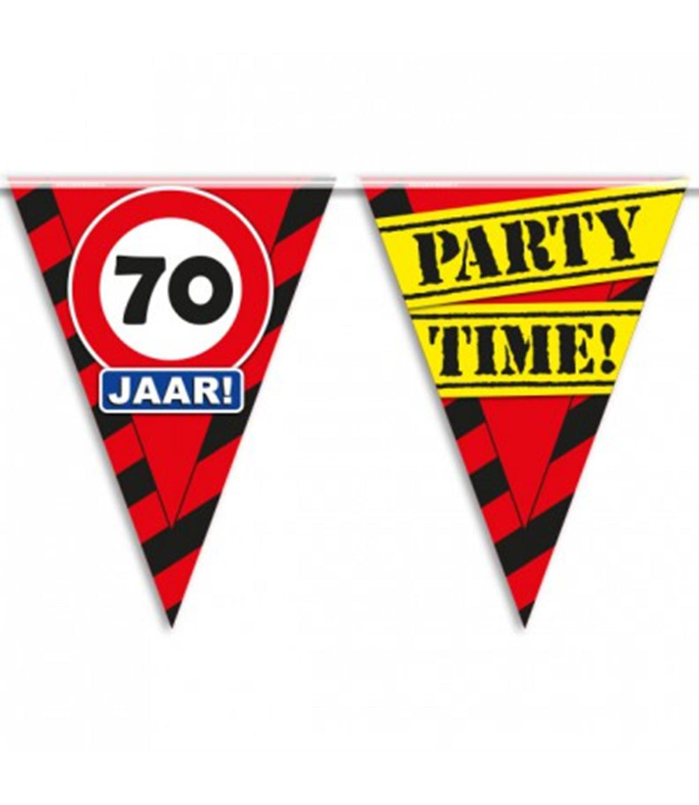 Paperdreams party vlag - 70 jaar