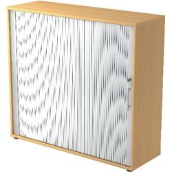 Bach kast hammerer tambour melamine 120x40x110cm beuken