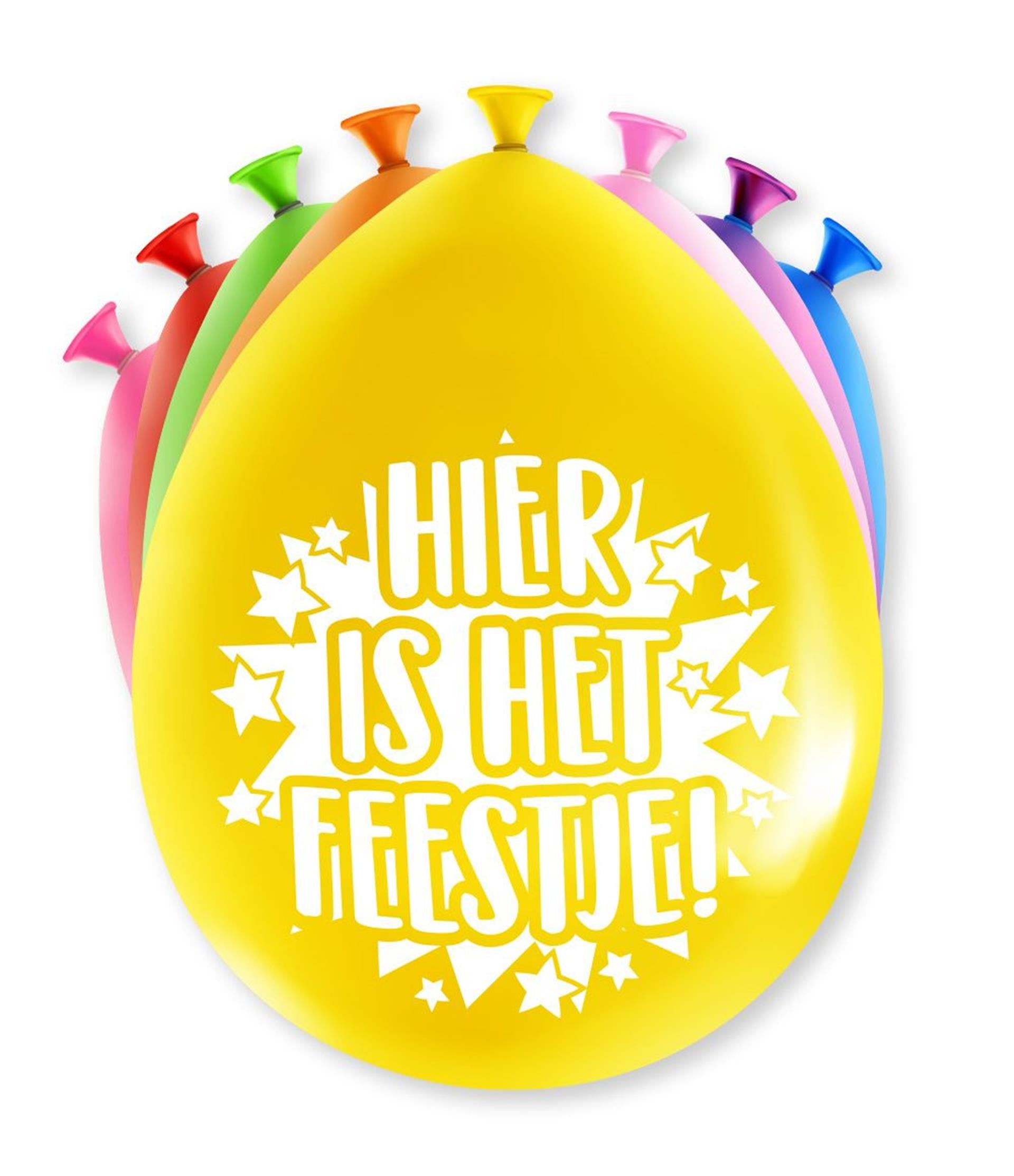 Paperdreams ballonnen - hier is 't feest