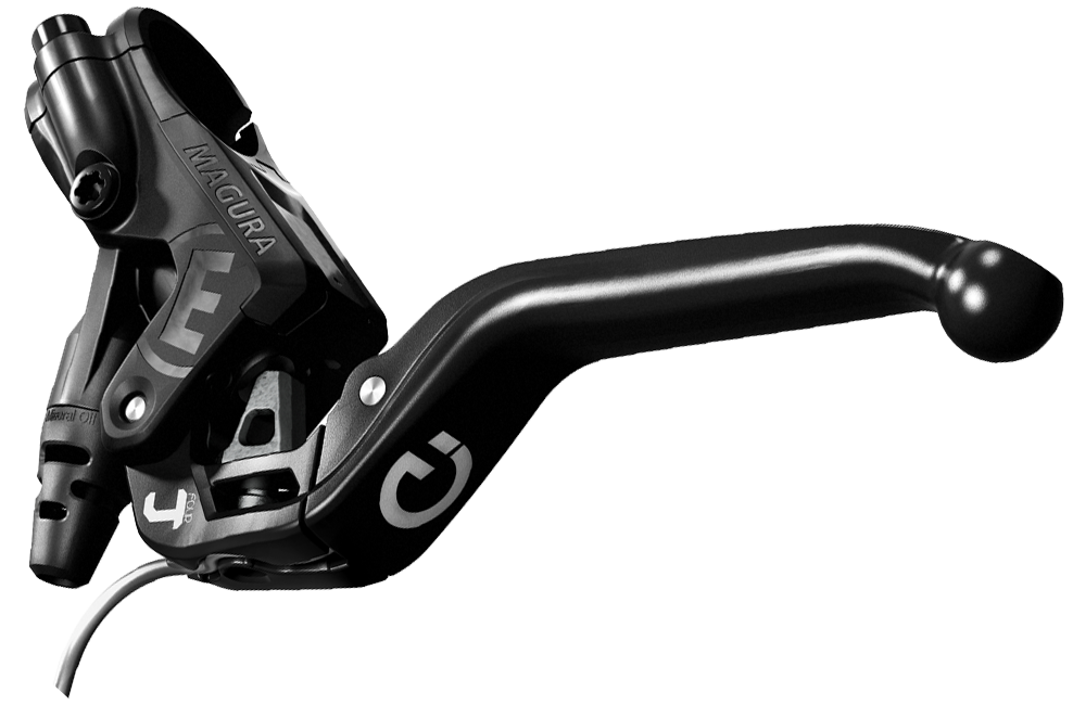 Schijfremset Magura MT4N met 800 mm leiding