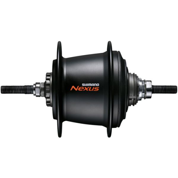 Shimano versnellingsnaaf nexus 7 sg-c3001 voor rollerbrakes velgrem - 32 gaats - zwart