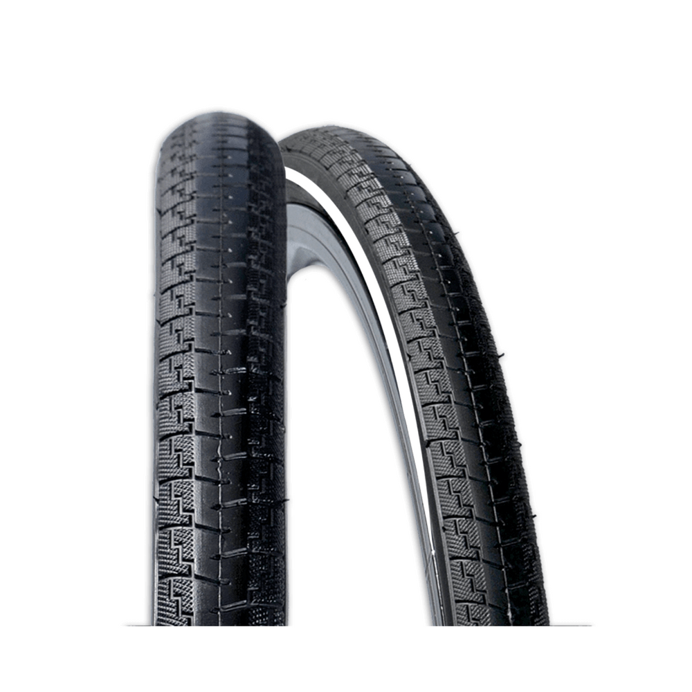 Pneu : Rexway Luce (5mm anti-crevaison) Couleur : Noir avec reflet Taille : 28x1.00 ETRTO 25-622