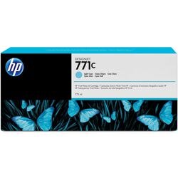 Inktcartridge hp b6y12a licht cyaan