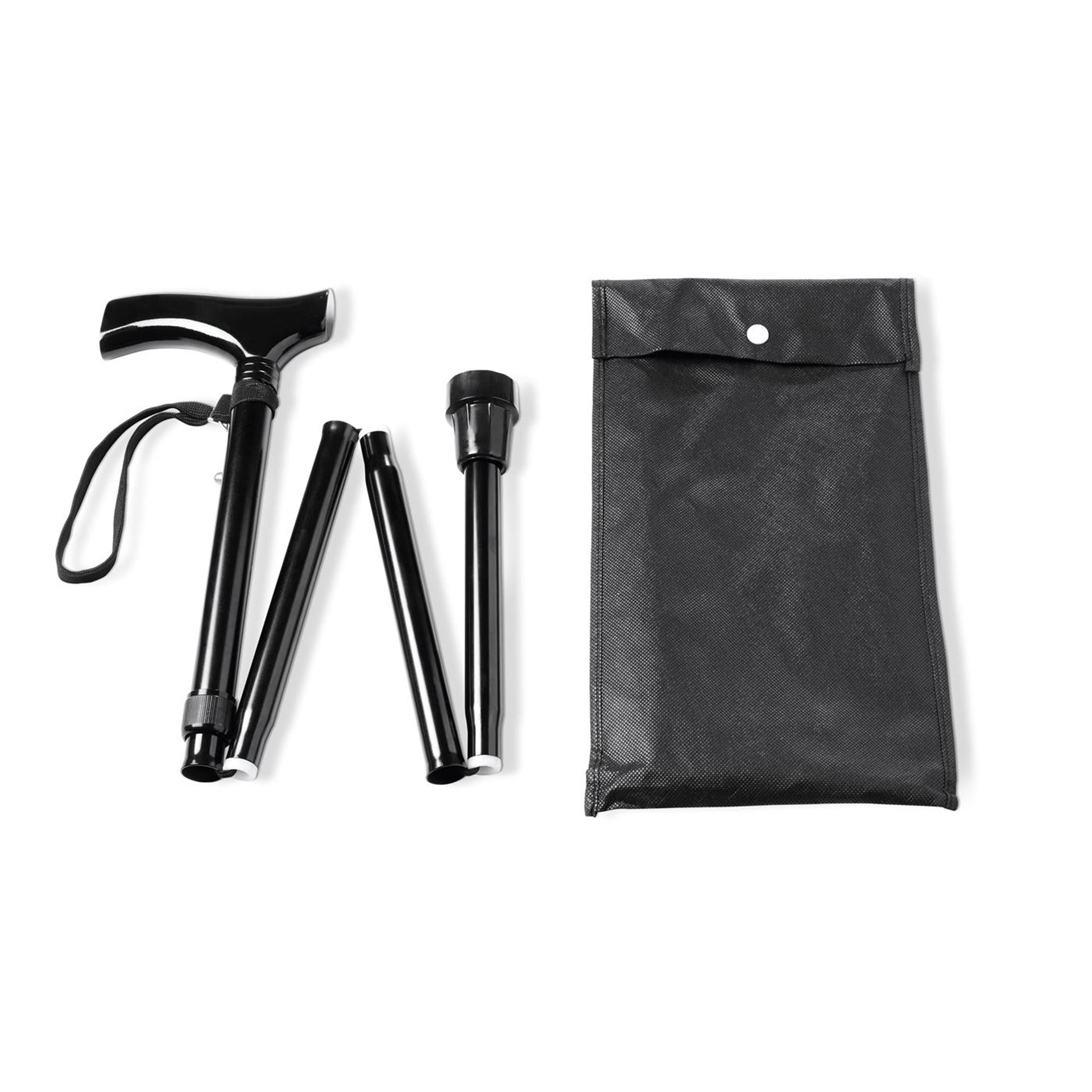 Vitility wandelstok opvouwbaar - zwart