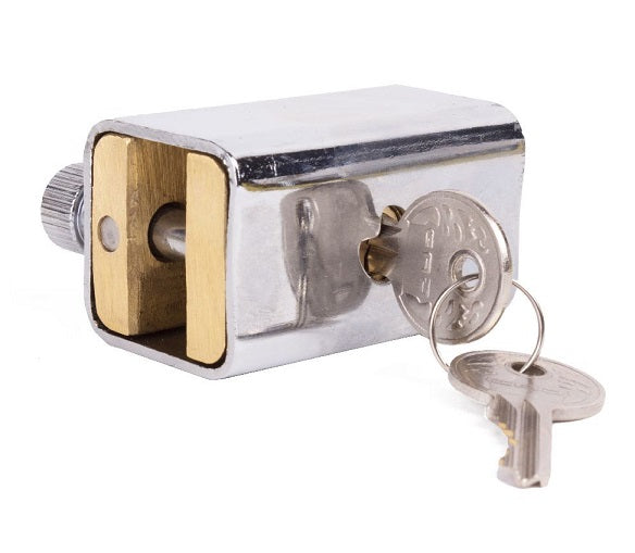 Gad star slot, messing met 2 pinnen, 8mm