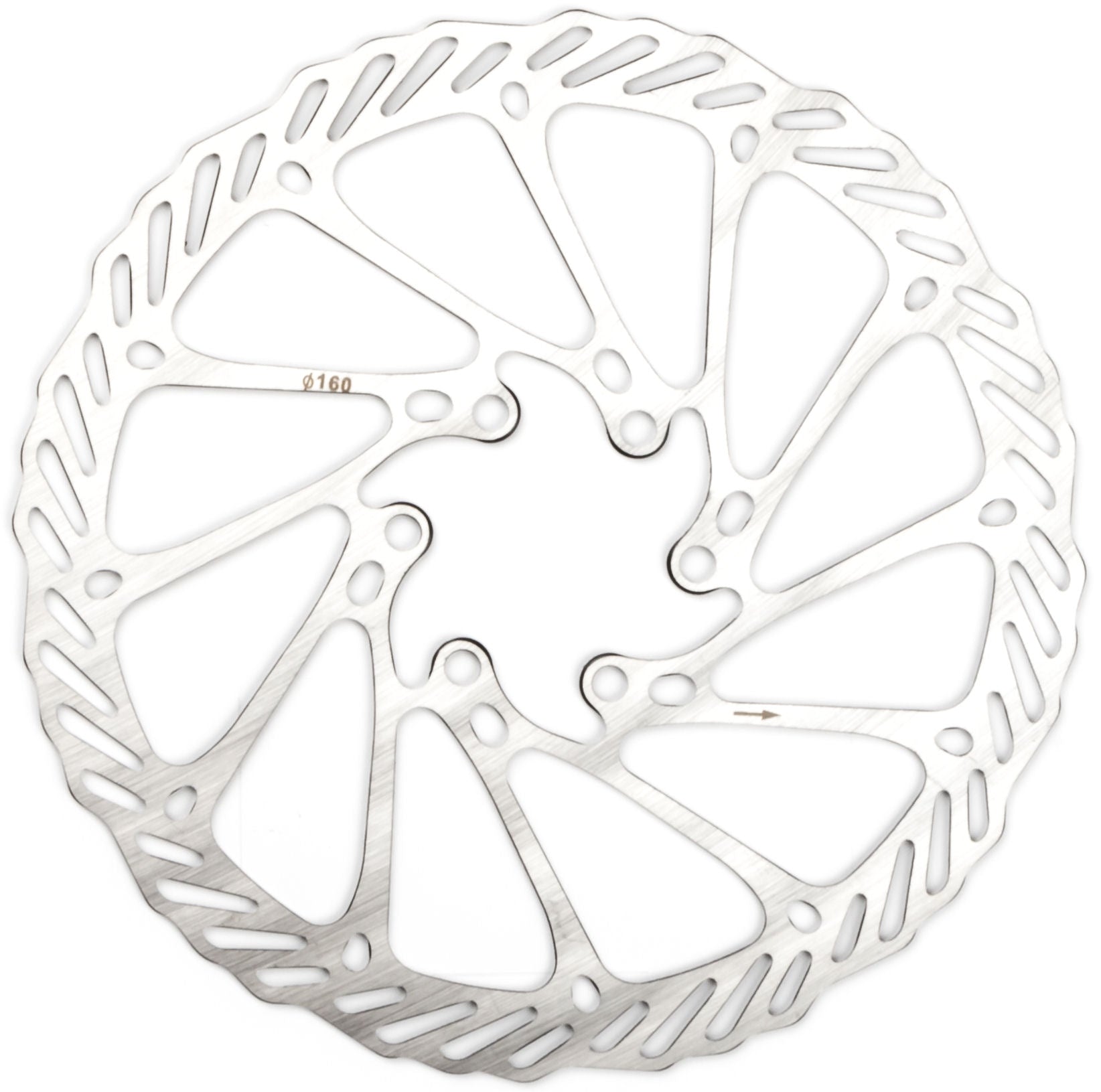 Disque de frein Elvedes HP18 inox Ø180mm avec 6 vis de disque de frein