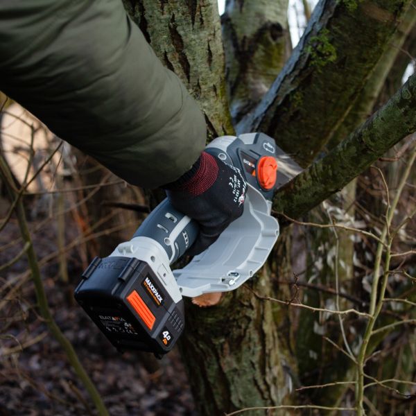 Tronçonneuse à batterie Nexxsaw (Maxxpack 18V).