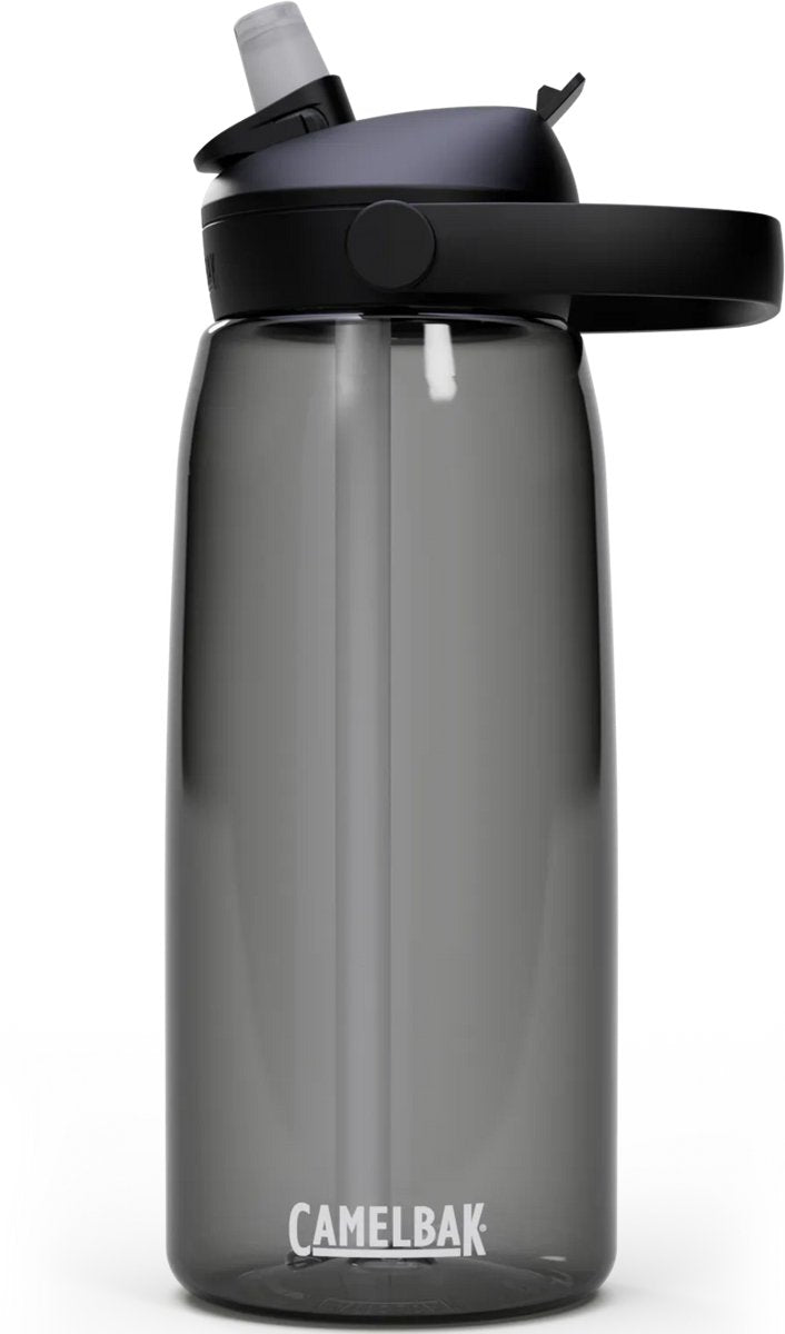 Camelbak thrive flip straw drinkfles - 1 l - met rietje - waterfles - antraciet