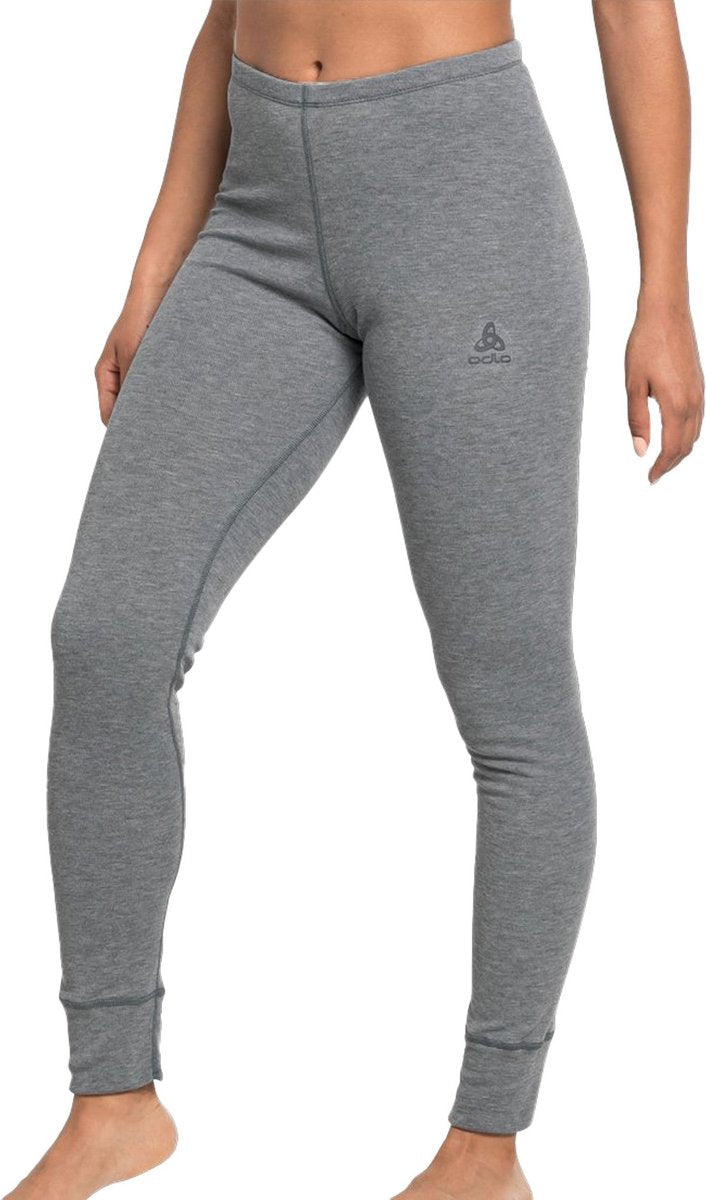 Odlo active warm lange thermobroek dames - grijs - maat xl