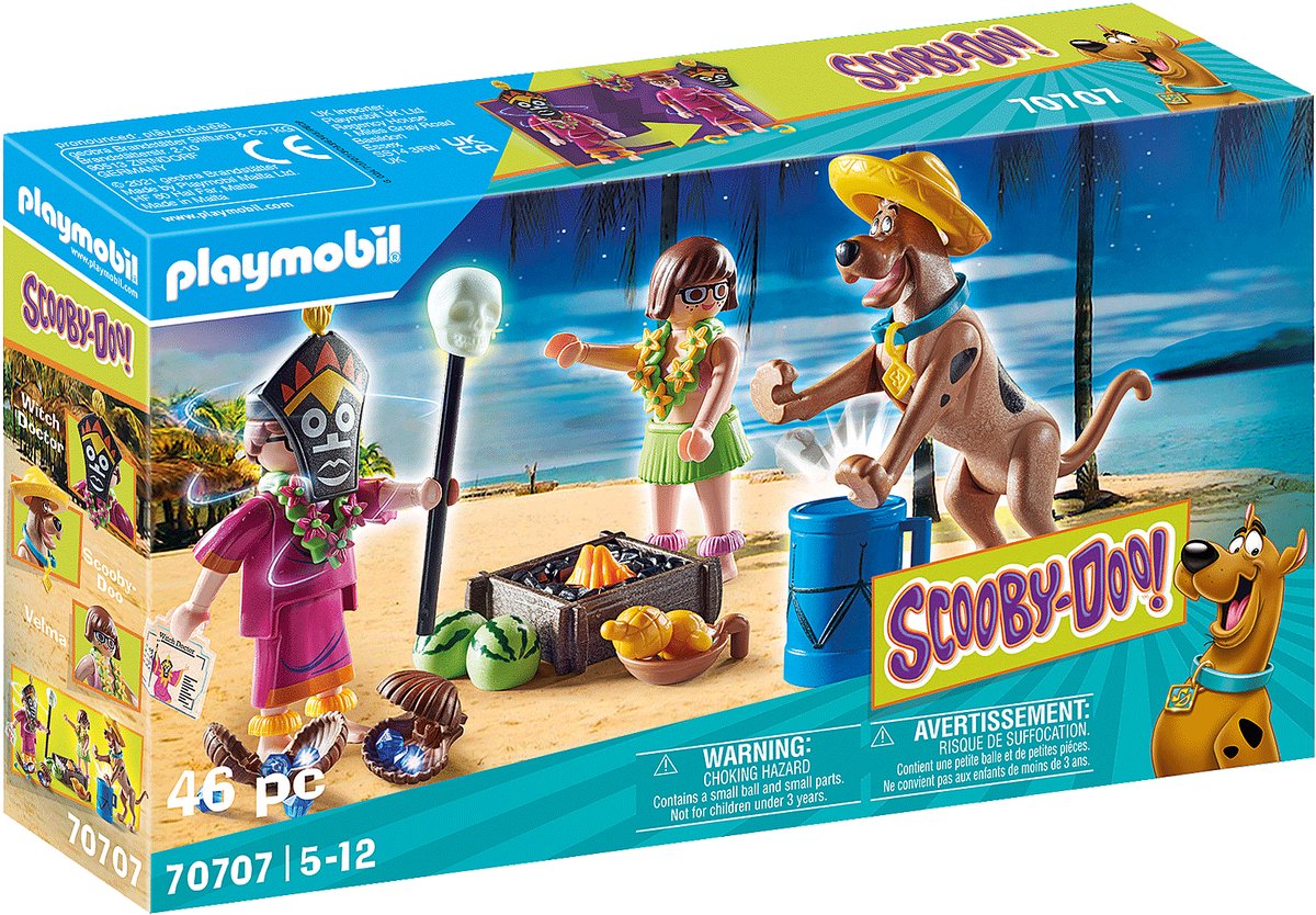 PLAYMOBIL SCOOBY-DOO! Avontuur ontmoette Witch Doctor