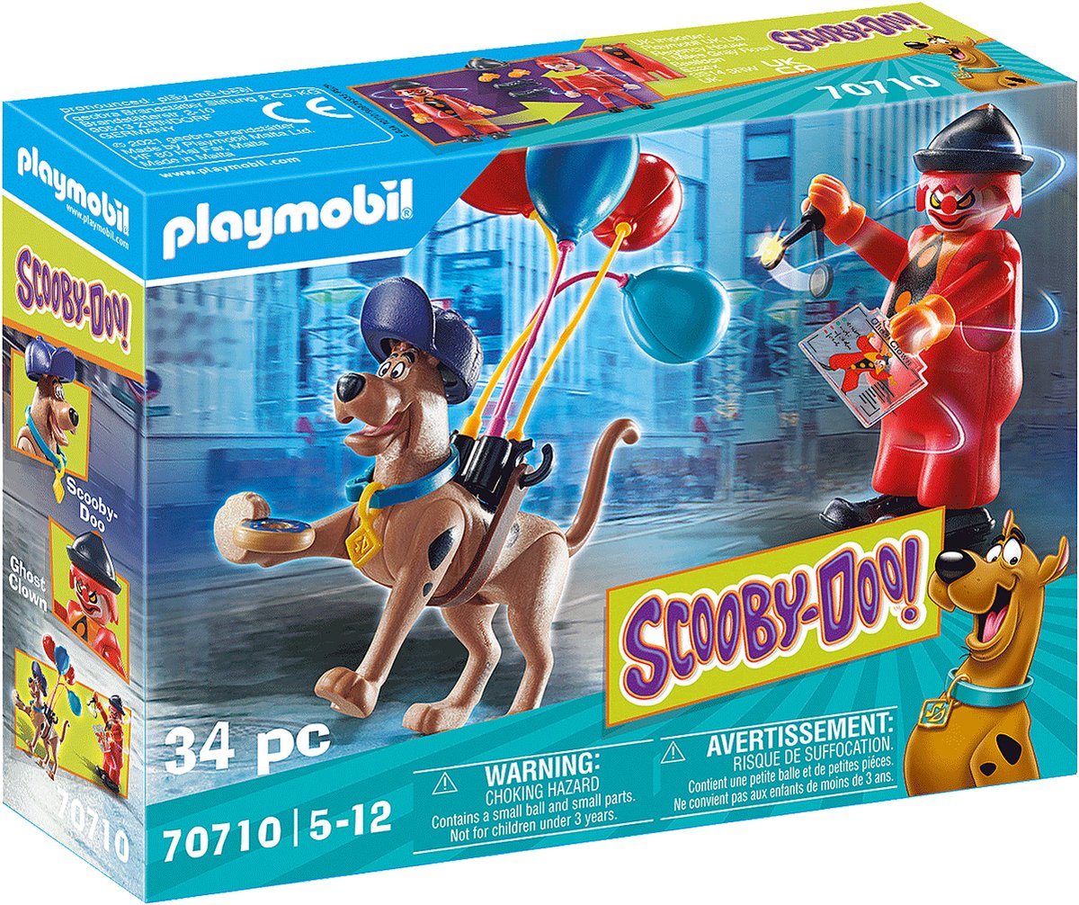PLAYMOBIL SCOOBY-DOO! Avontuur ontmoette Spookclown