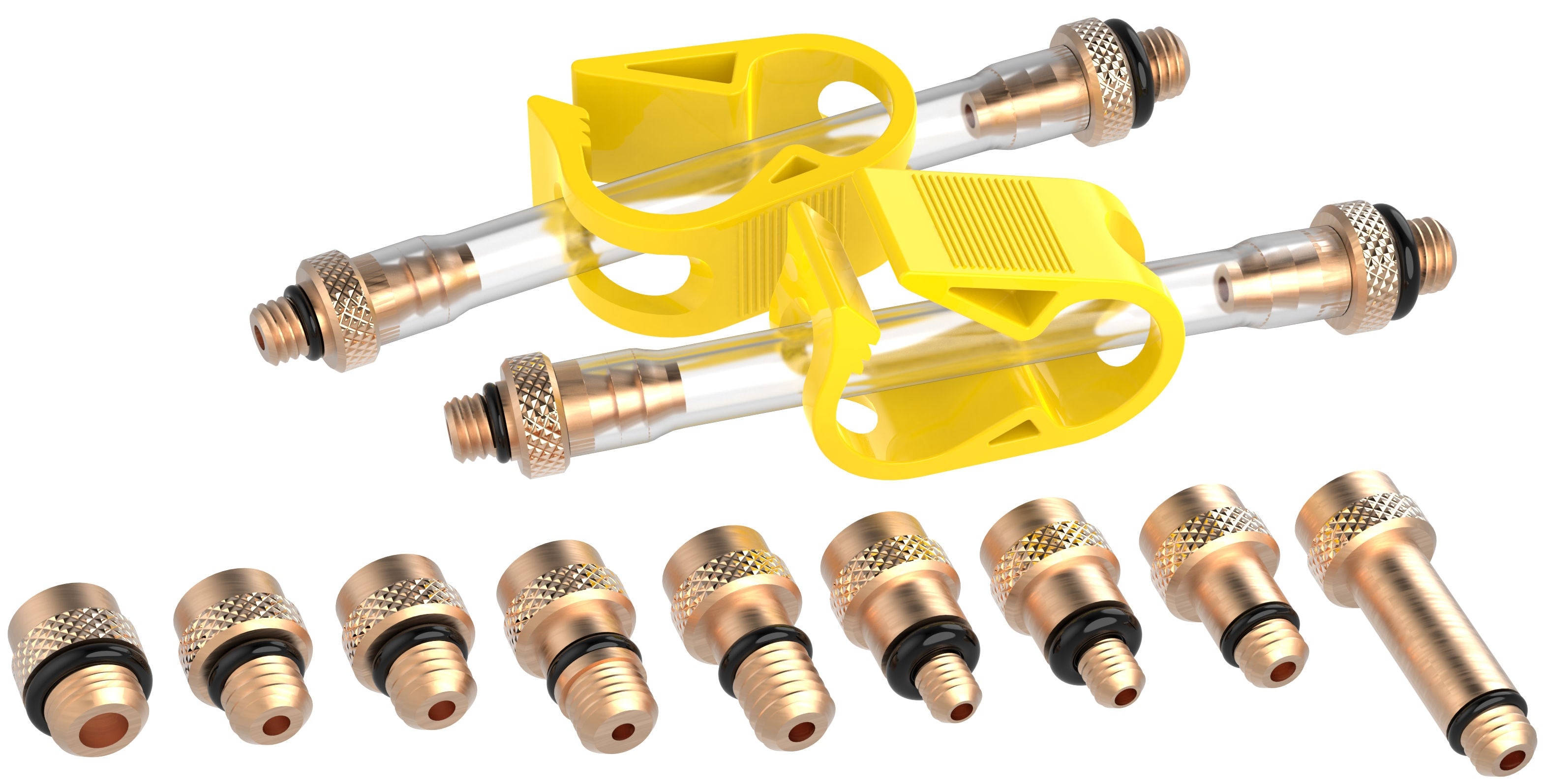 Remontluchting adapterset compleet - universeel