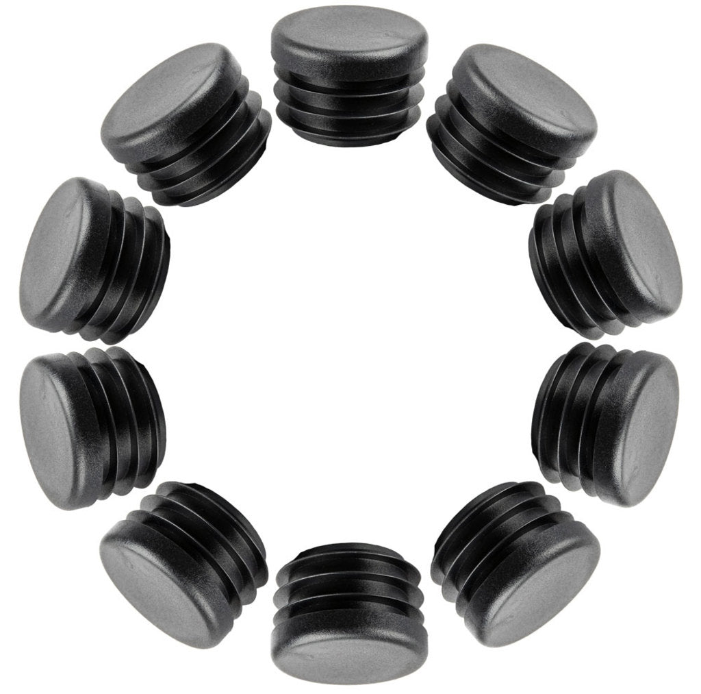 Steco anp dragd inslagdop 28mm pvc zw ds a 10