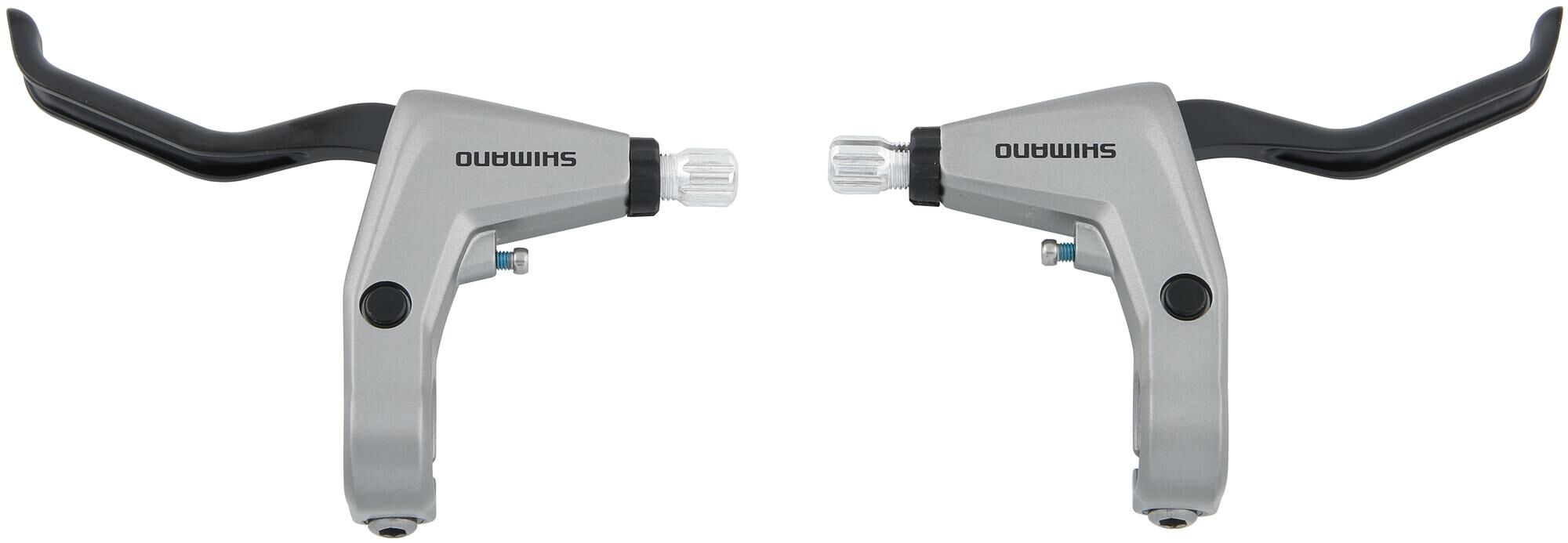 Shimano remgreep alivio bl-t4000 br.lever shim. alivio pair 2-f sil.w.cab.+sle.