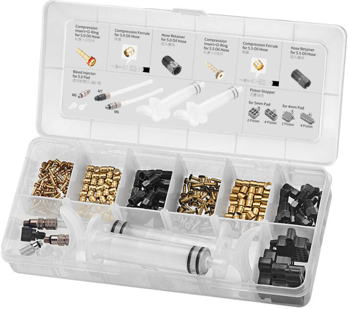 schijfrem servicekit voor 5.0 5.5 mm remleidingen