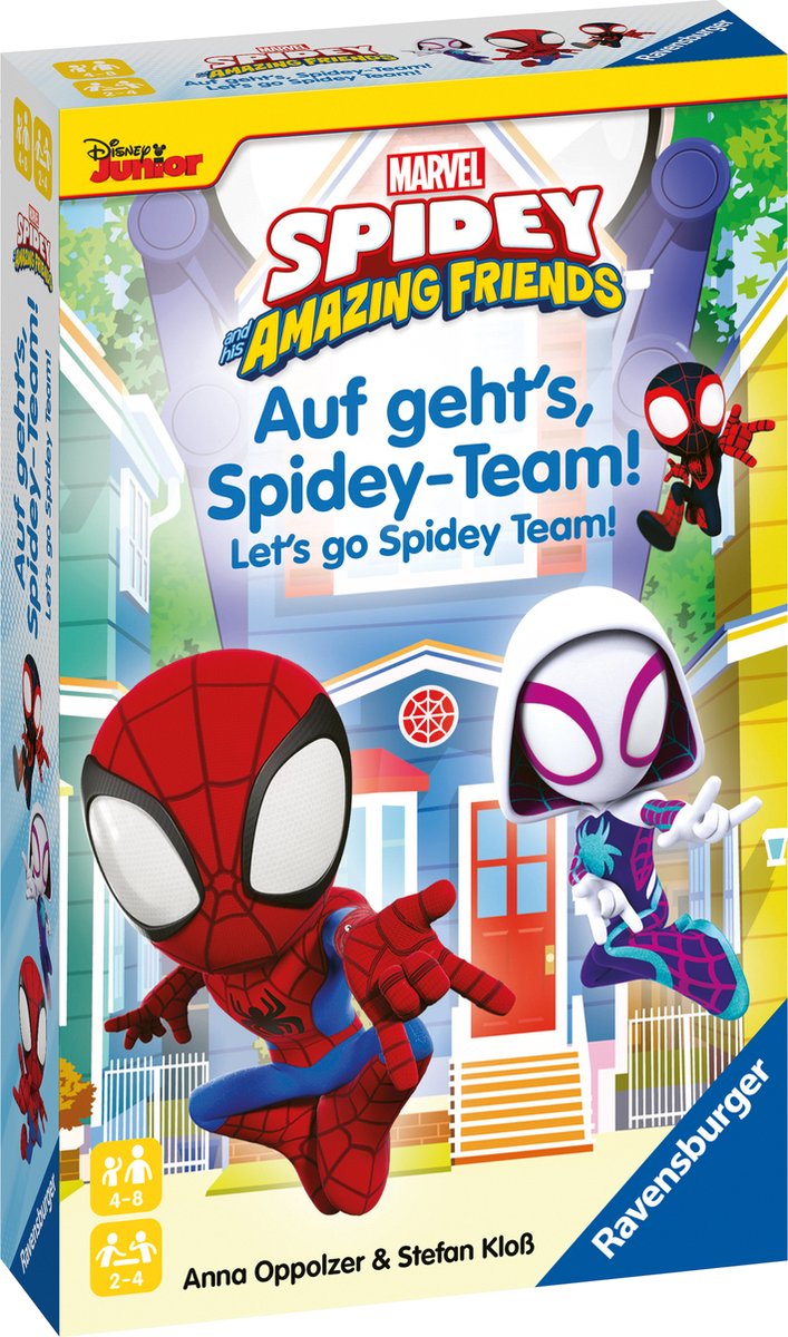 Ravensburger Spidey en zijn geweldige vrienden pocket bordspel