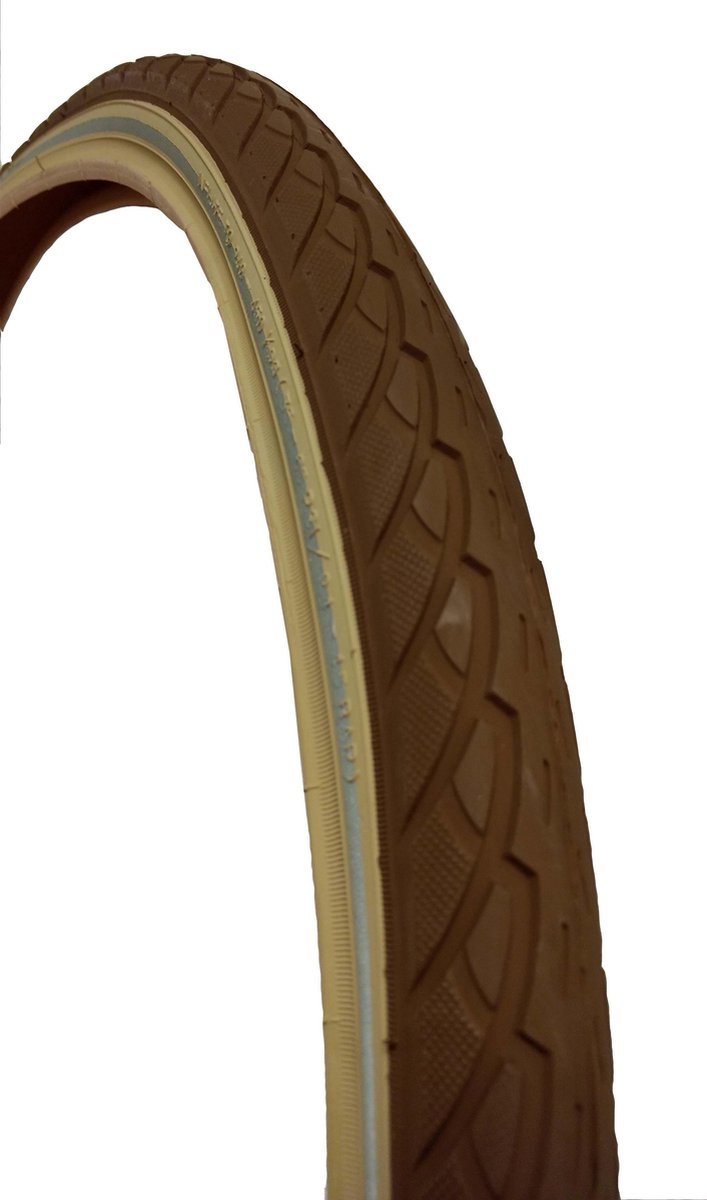 Deli Tire buitenband SA-206 26 x 1,75 bruin creme refl
