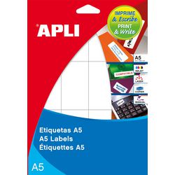 Etiketten apli 581866 wit 525 stuk