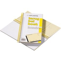 Djois terugbelboek atlanta - 74 x 125 mm - 320 vellen
