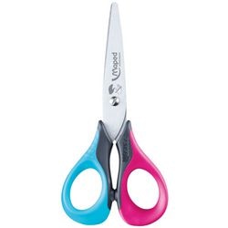 Schaar blister maped 693500 sensoft linkshandig 13cm assorti