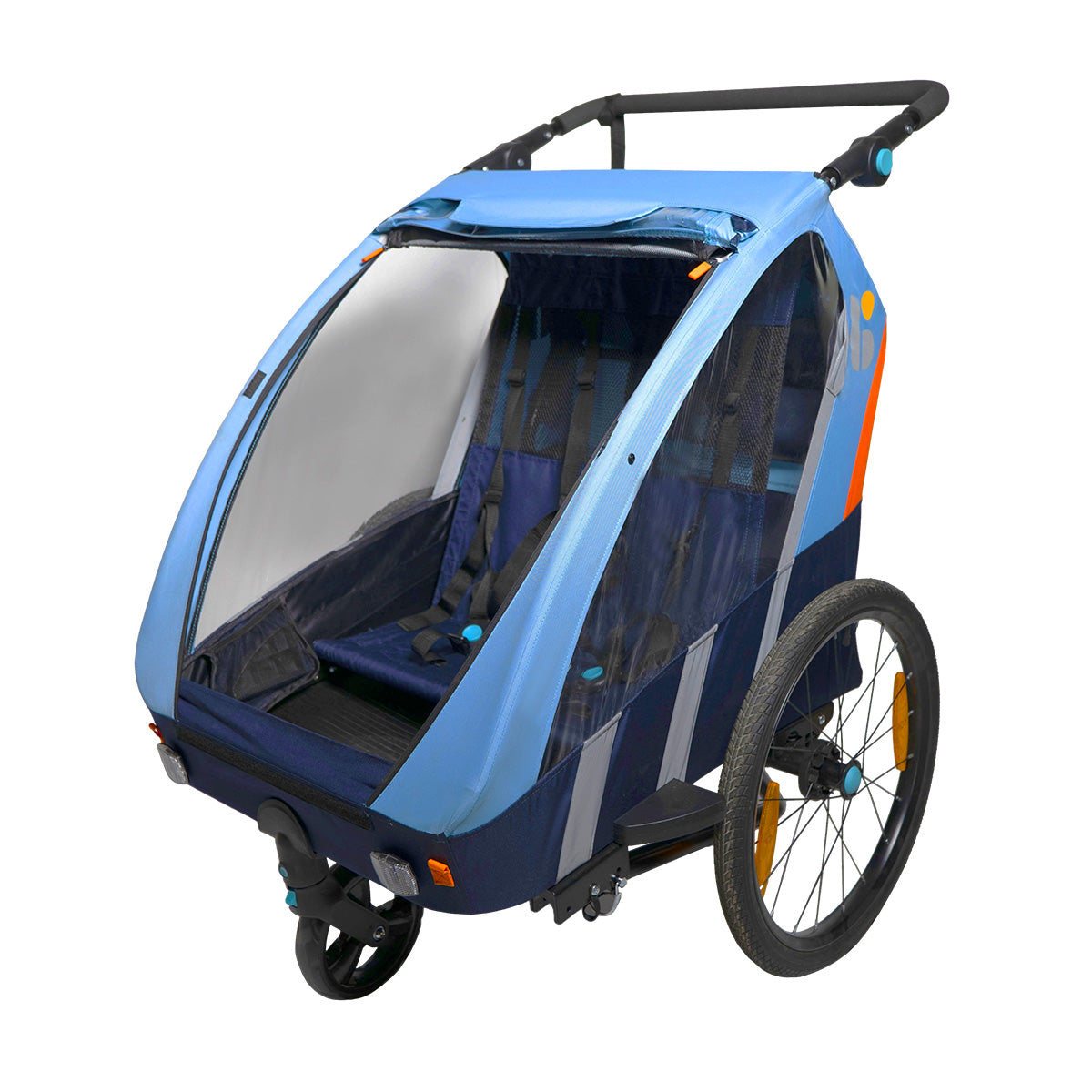 Bellelli Kinderfietskar 2 in 1 Trailblazer