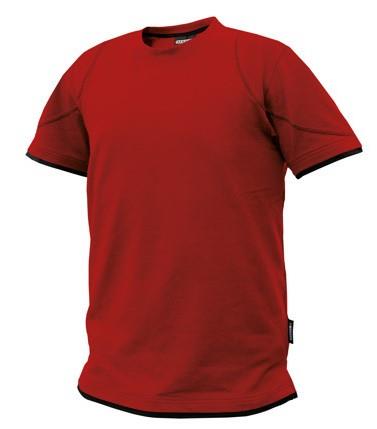 Dassy t-shirt kinetic rood zwart m