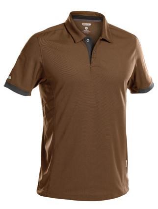 Dassy polo traxion bruin grijs xxl