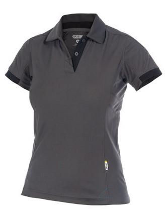 Dassy polo traxion women grijs zwart xl