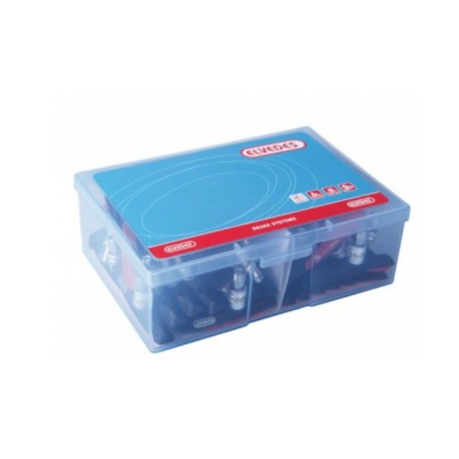 Remblokset Elvedes V-brake inbus Dual Compound (25 paar)