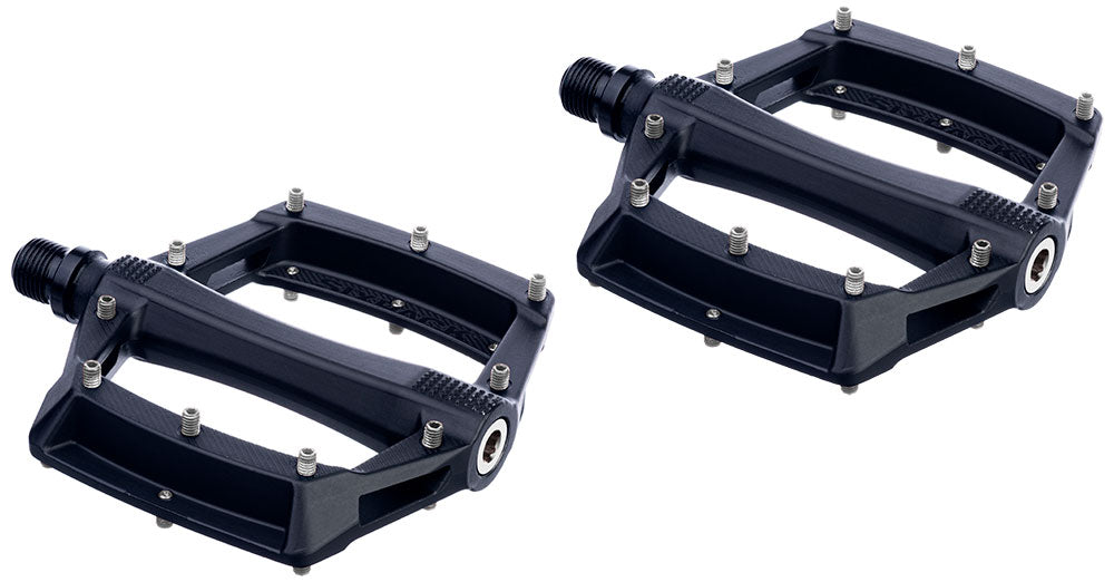 Sixpack racing menace comp pedals | stealth red