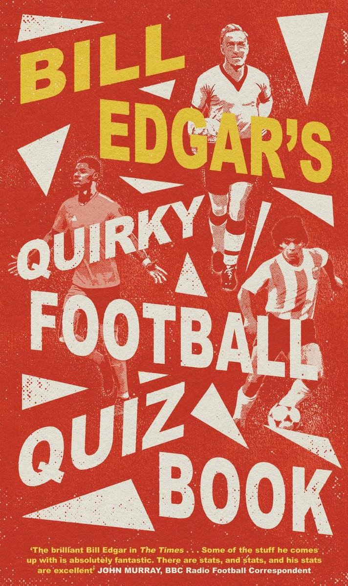 Bill edgar's quirky football quiz book