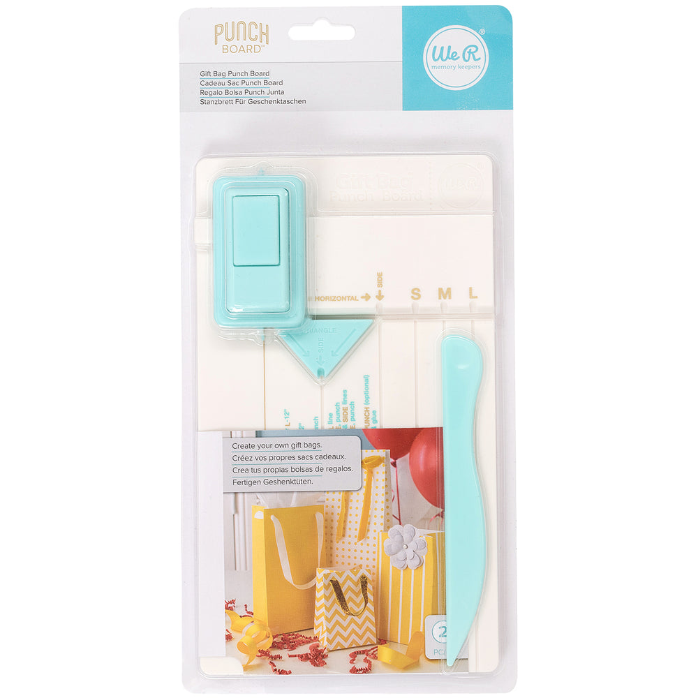 We r makers • gift bag punch board