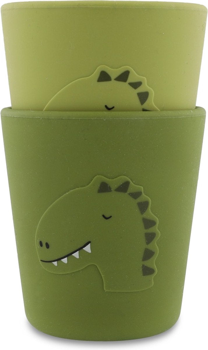 Trixie siliconen drinkbeker - dhr. dino