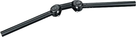 Rst ergotec stuur ahs superlight 25,4 veelbaar zwart