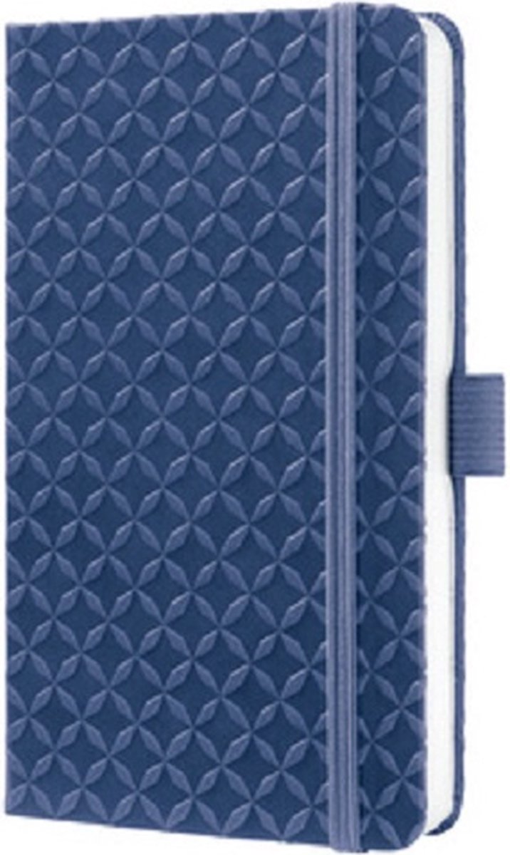 Sigel - notitieboek - jolie flair - a5 - hardcover - 174 pagina's - lijn - 80 grams papier - indigo blauw - si-jn101