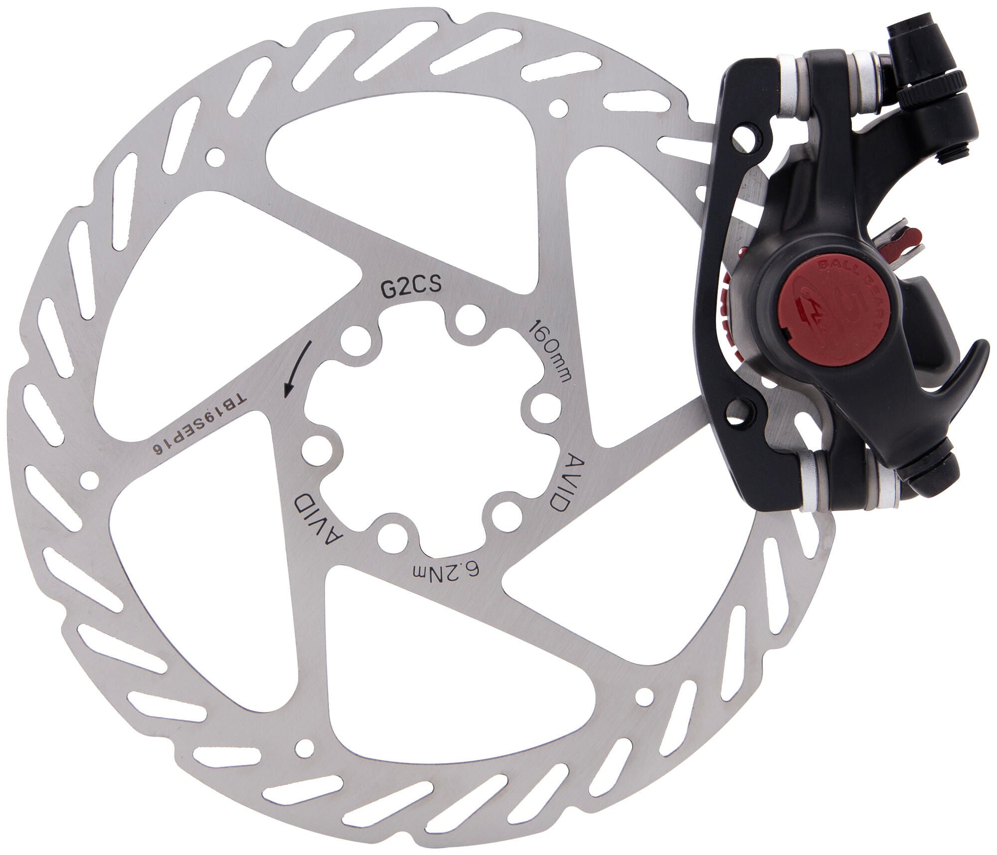 Avid schijfrem ball bearing 5 mtb disc br. bb7 mtb 160 mm