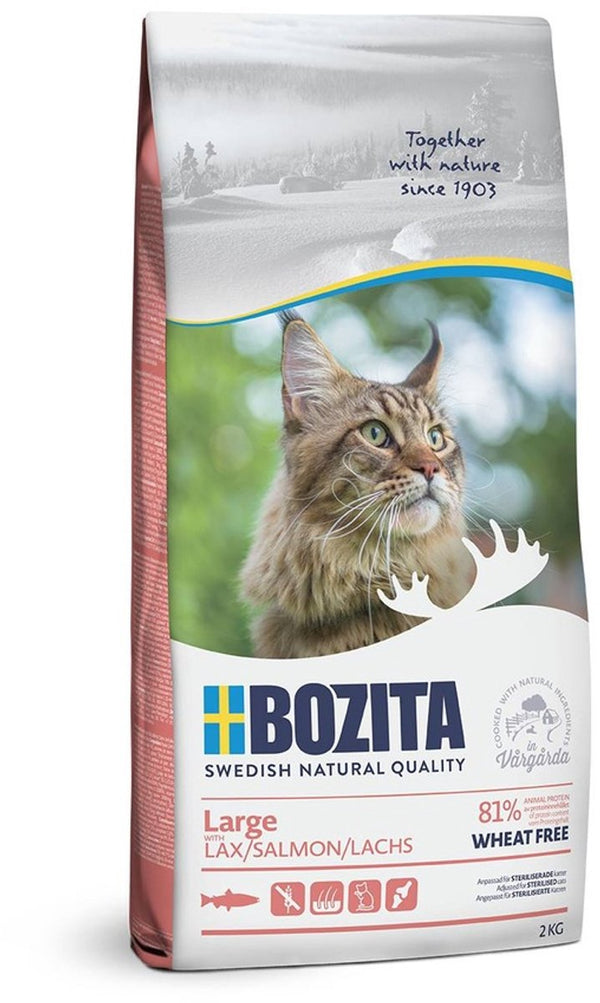 Bozita feline large salmon 2 kg - kat