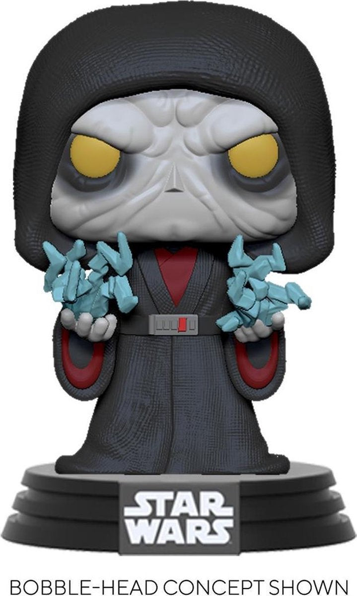 Funko pop star wars: the rise of skywalker - revitalized palpatine - pop #433