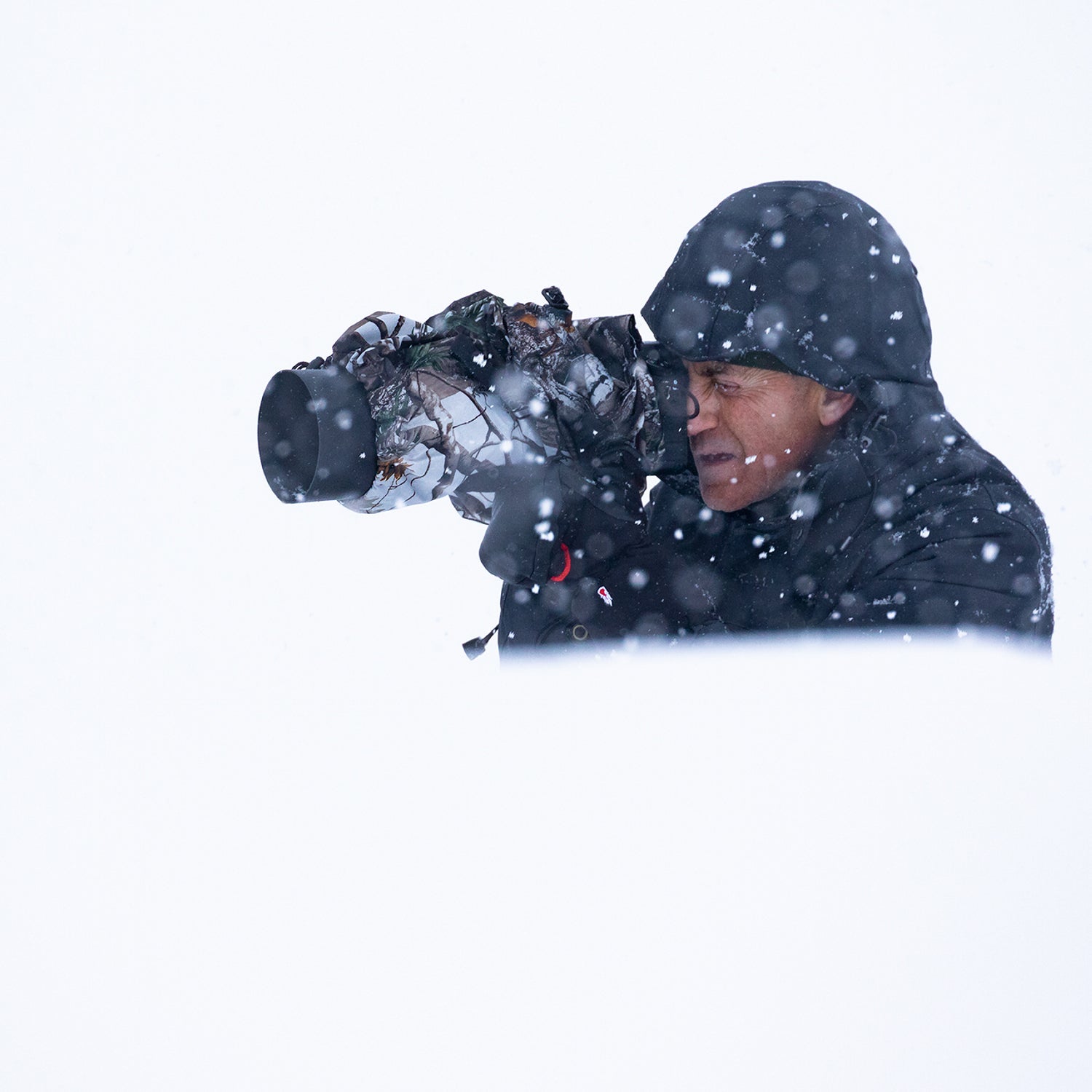 Buteo fototoestel regenhoes 1 sneeuw