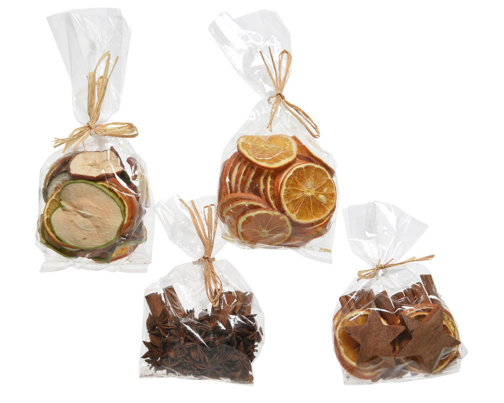 Decoris decoratieset potpourri naturel appel sinassappel kaneel ster anijs citroen