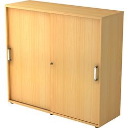 Bach schuifdeurkast hammerer v1753s 6 6 ce bruin 1200 mm x 400 mm x 1100 mm