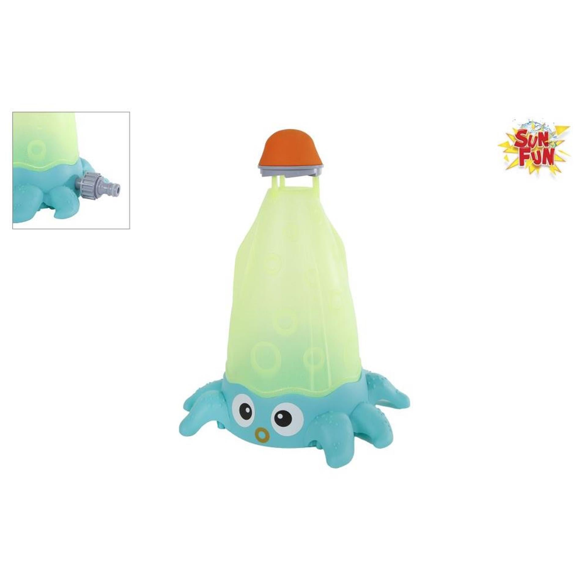 Zonnepret watersproeier octopus