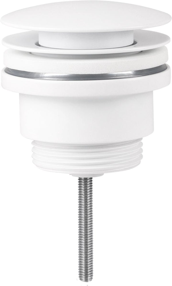 Differnz design afvoerplug mat wit