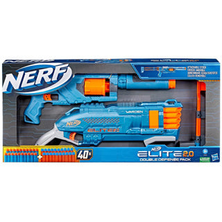 Hasbro nerf elite 2.0 dubbel verdedigingspakket