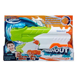 Nerf supersoaker-uitwas