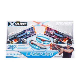 Zuru x-shot skins laser 360 blaster 2-pack