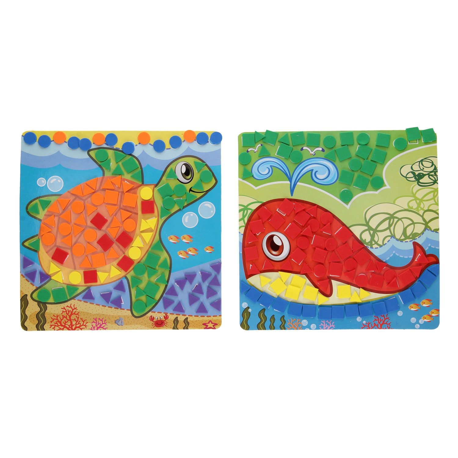 Mozaïek Knutselen Zeedieren
