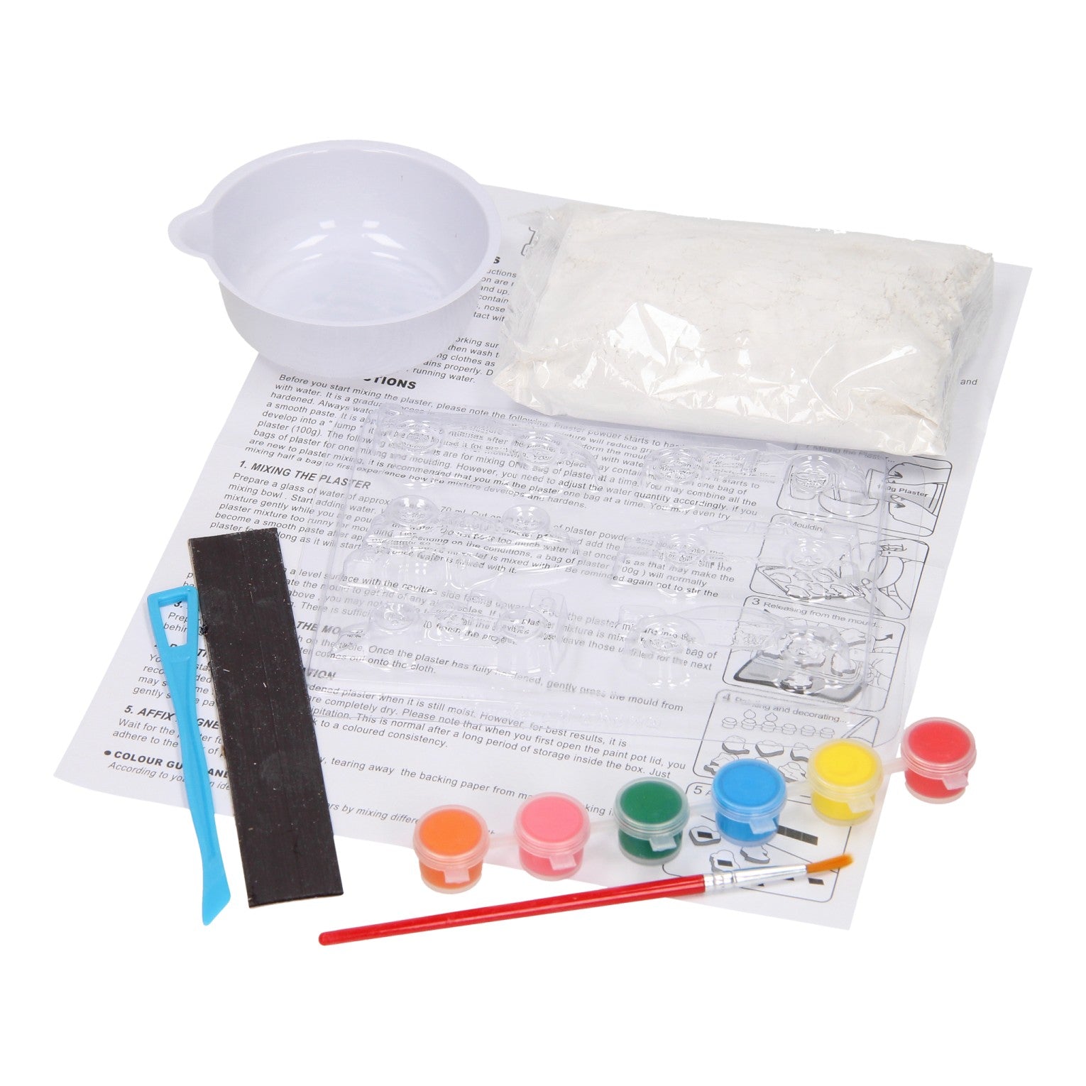 Gips gieten magneten - auto's